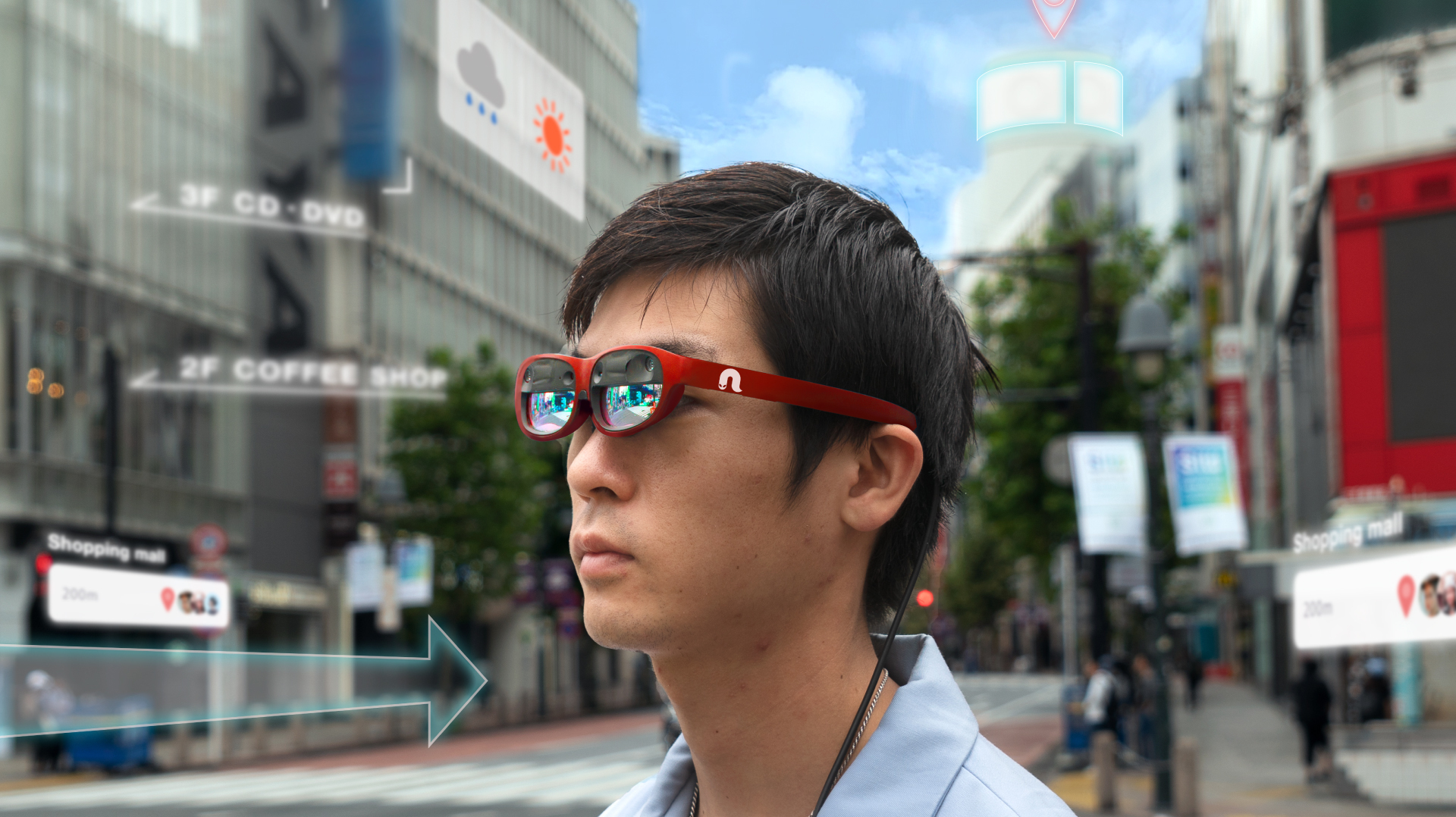 博報堂DYホールディングス、ARクリエイティブスタジオMESONと MRグラスを用いた、ARコミュニケーションサービスの実証実験を開始