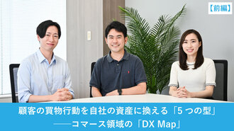 顧客の買物行動を自社の資産に換える「5つの型」──コマース領域の「DX Map」【前編】