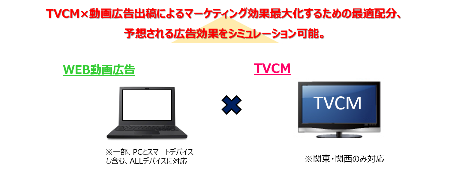 TVCM×動画広告出稿