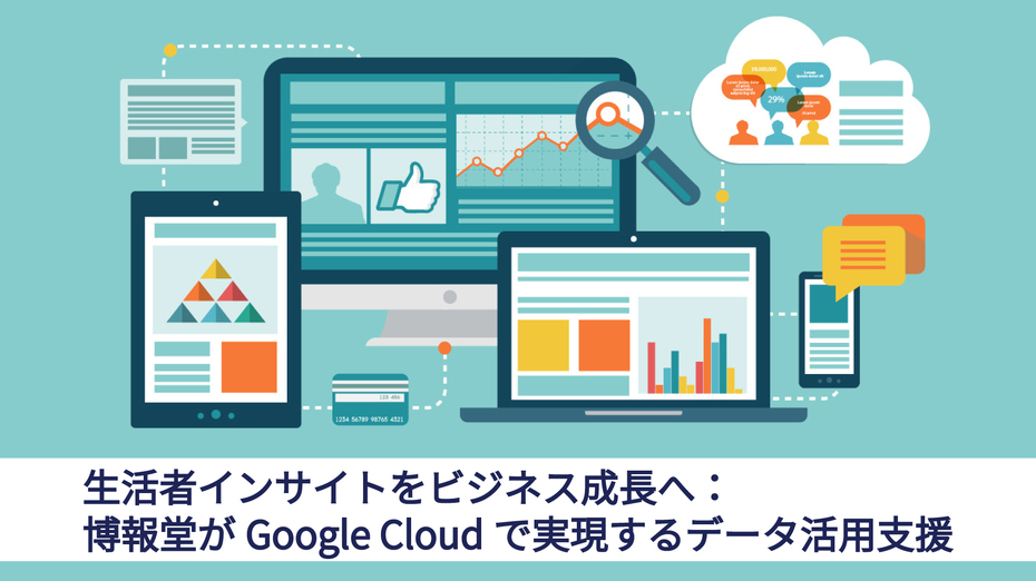 生活者インサイトをビジネス成長へ：博報堂がGoogle Cloudで実現するデータ活用支援