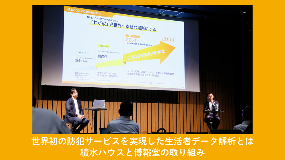 世界初の防犯サービスを実現した生活者データ解析とは　積水ハウスと博報堂の取り組み